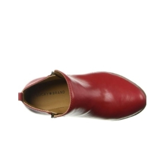 Garnet Ankle High Chunky Basel Bootie - Picture 4 of 6